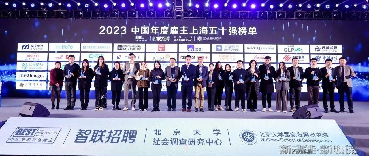 利来ag旗舰厅_利来ag旗舰厅官网科技荣膺“智联2023上海最佳雇主50强”